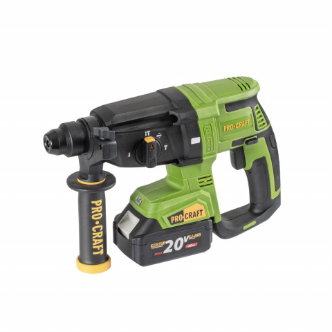 Aku vrtací kladivo Procraft PHA40 SDS Plus | PHA40-2B-C